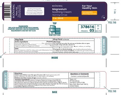 Roove Warming Label - FDA Roove Warming convert